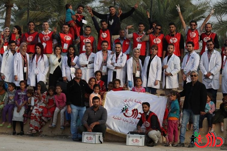 منظمة داري تنفذ حملة طبية جديدة لإغاثة النازحين في بغداد