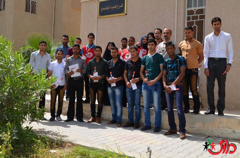 منظمة داري تهنىء الملاك التمريضي بيومهم العالمي