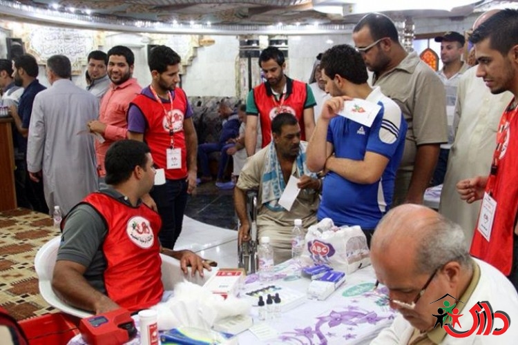 منظمة داري تنظم حملة للتبرع بالدم في بغداد
